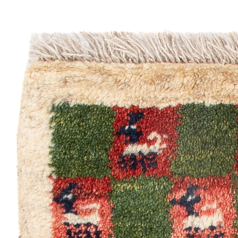 Persisk Gabbeh Teppe 60x40cm - Perserteppich Wollteppich