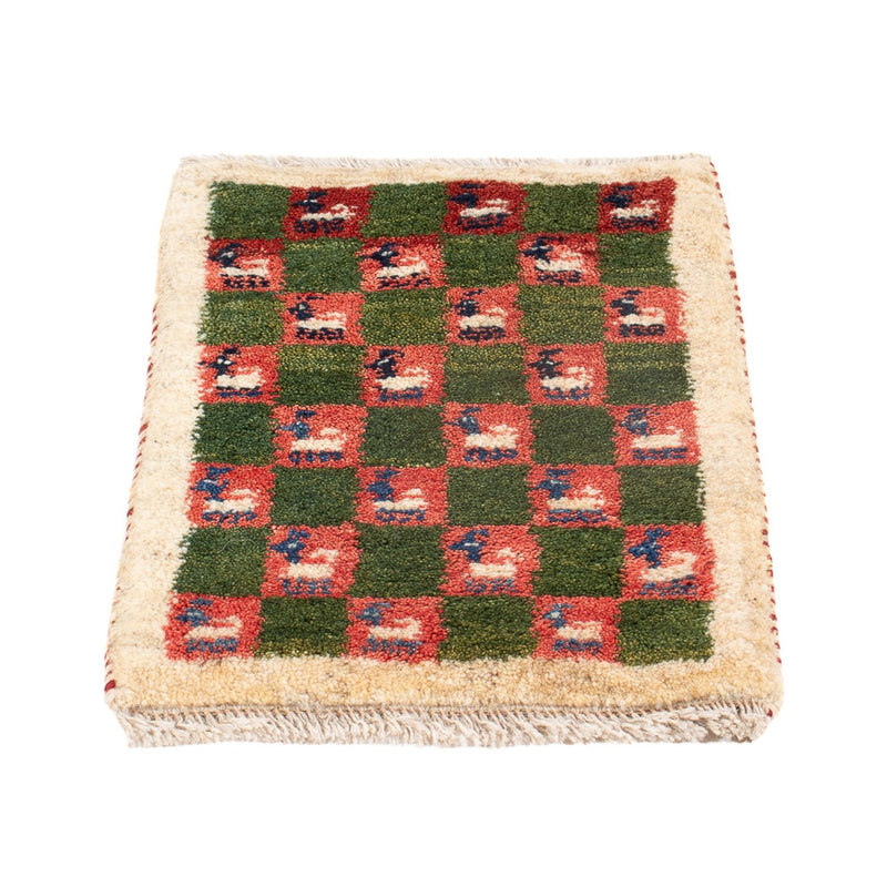 Persisk Gabbeh Teppe 60x40cm - Perserteppich Wollteppich