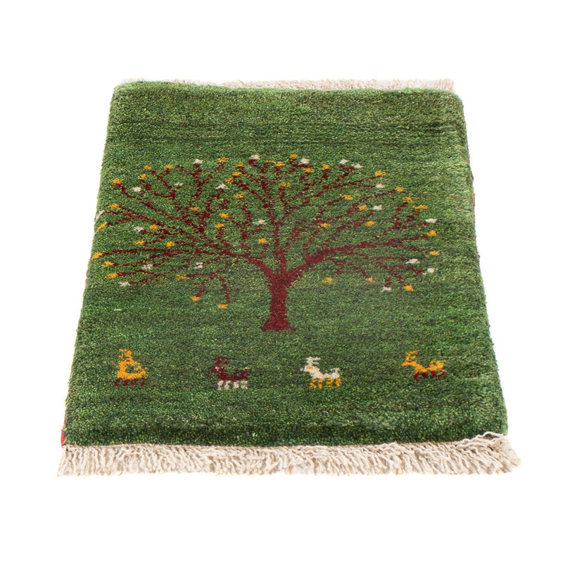 Persisk Gabbeh Teppe 60x40cm - Perserteppich Wollteppich