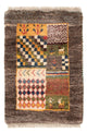 Persisk Gabbeh Teppe 60x40cm - Perserteppich Wollteppich