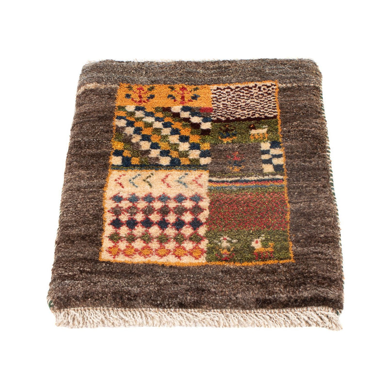 Persisk Gabbeh Teppe 60x40cm - Perserteppich Wollteppich