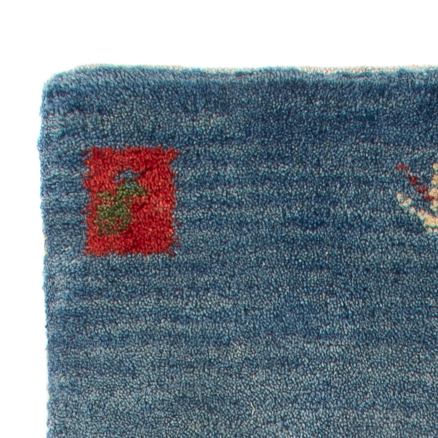 Persisk Gabbeh Teppe 136x52cm - Perserteppich Wollteppich