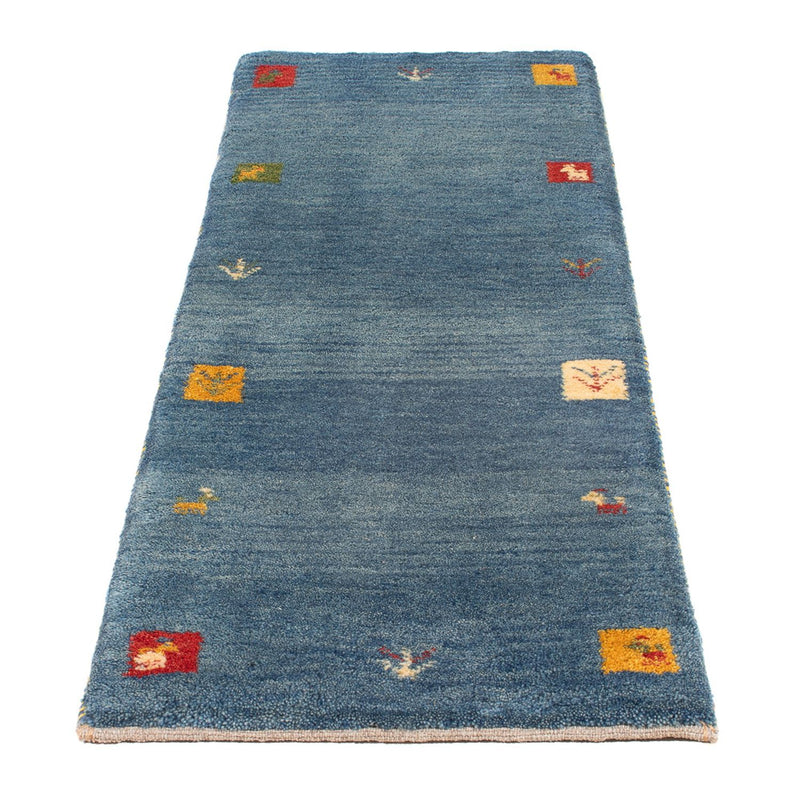 Persisk Gabbeh Teppe 136x52cm - Perserteppich Wollteppich