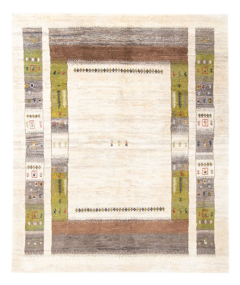 Persisk Gabbeh Teppe 245x200cm - Perserteppich Wollteppich