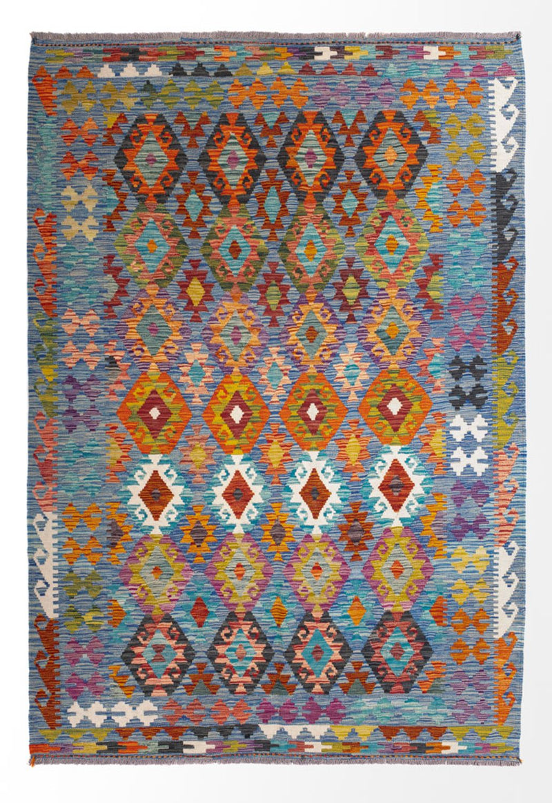 Kilim Maimana Teppe 241x175cm - Ullteppe