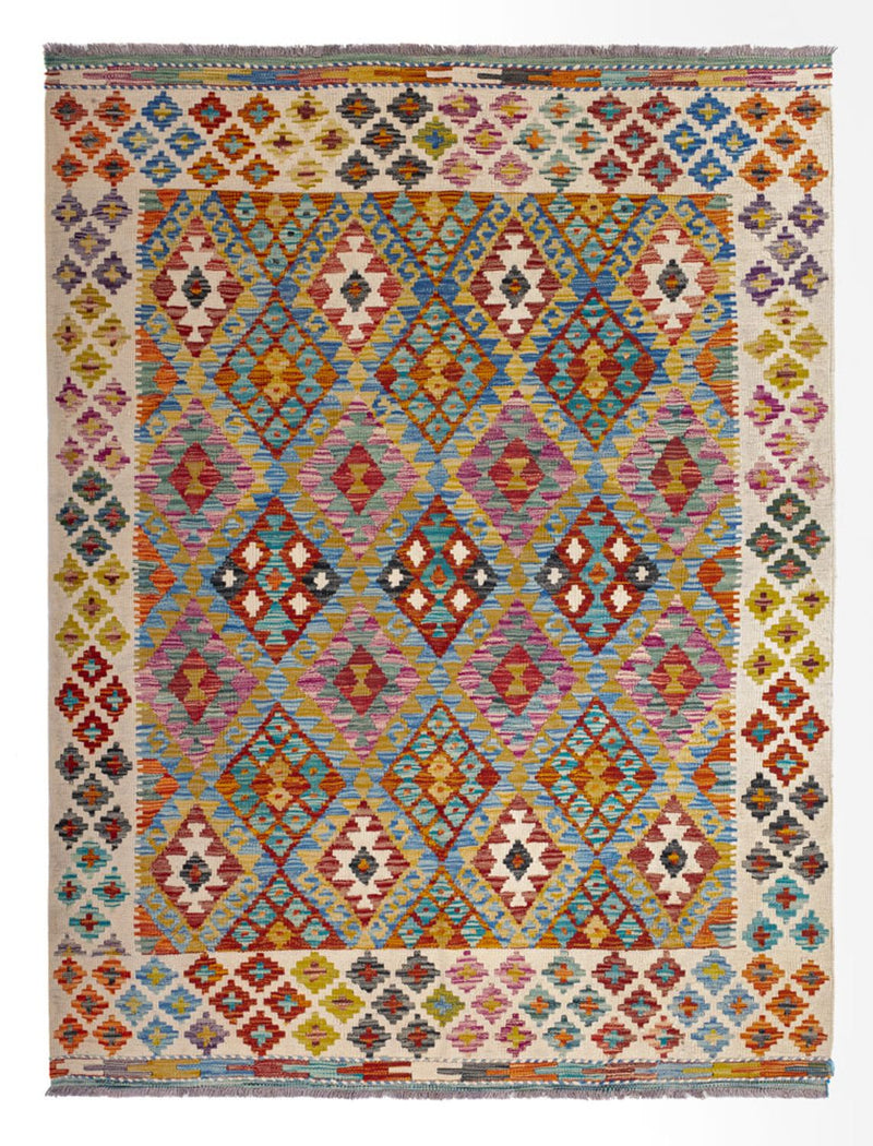 Kilim Maimana Teppe 197x150cm - Ullteppe