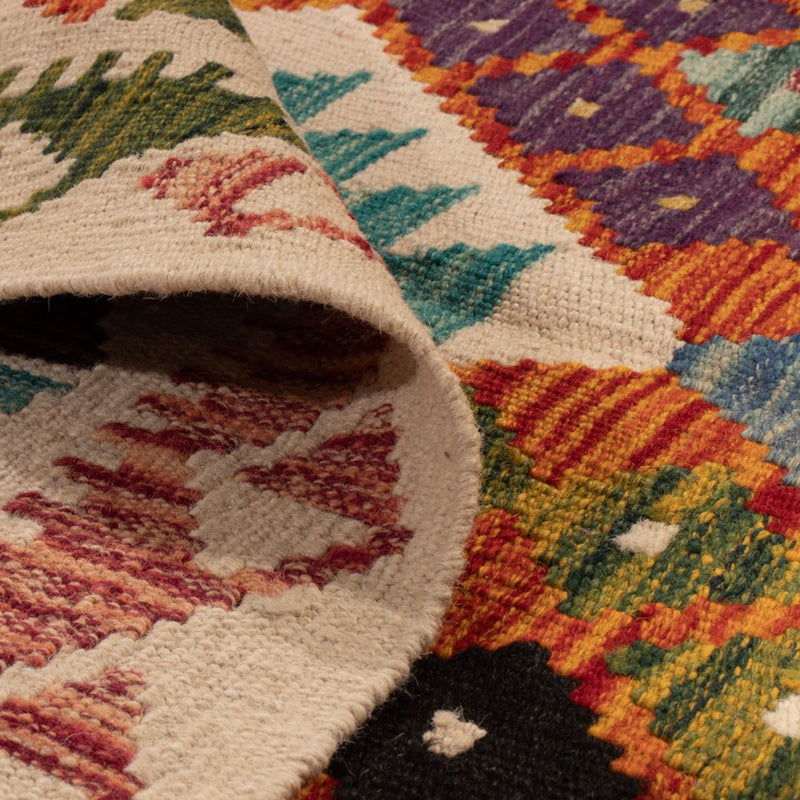 Kilim Maimana Teppe 196x150cm - Ullteppe