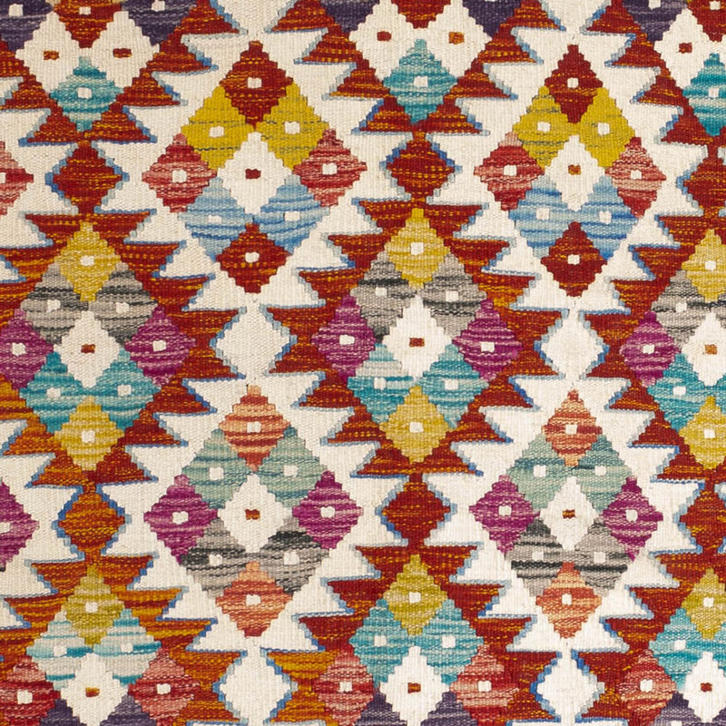 Kilim Maimana Teppe 152x152cm - Ullteppe