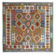 Kilim Maimana Teppe 154x154cm - Ullteppe