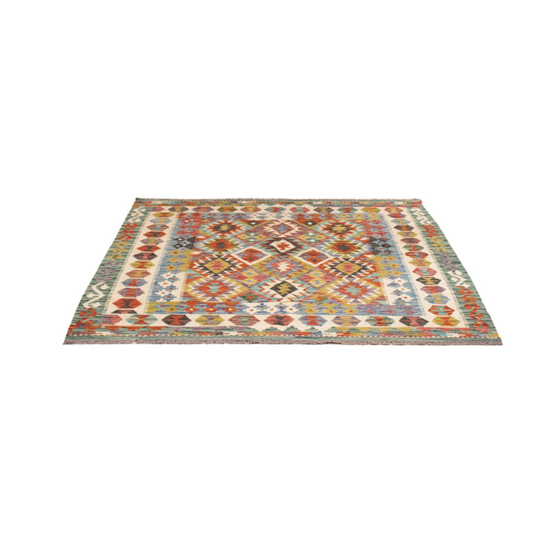 Kilim Maimana Teppe 154x154cm - Ullteppe