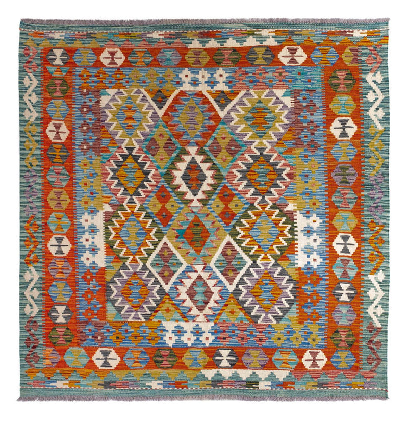 Kilim Maimana Teppe 154x152cm - Ullteppe