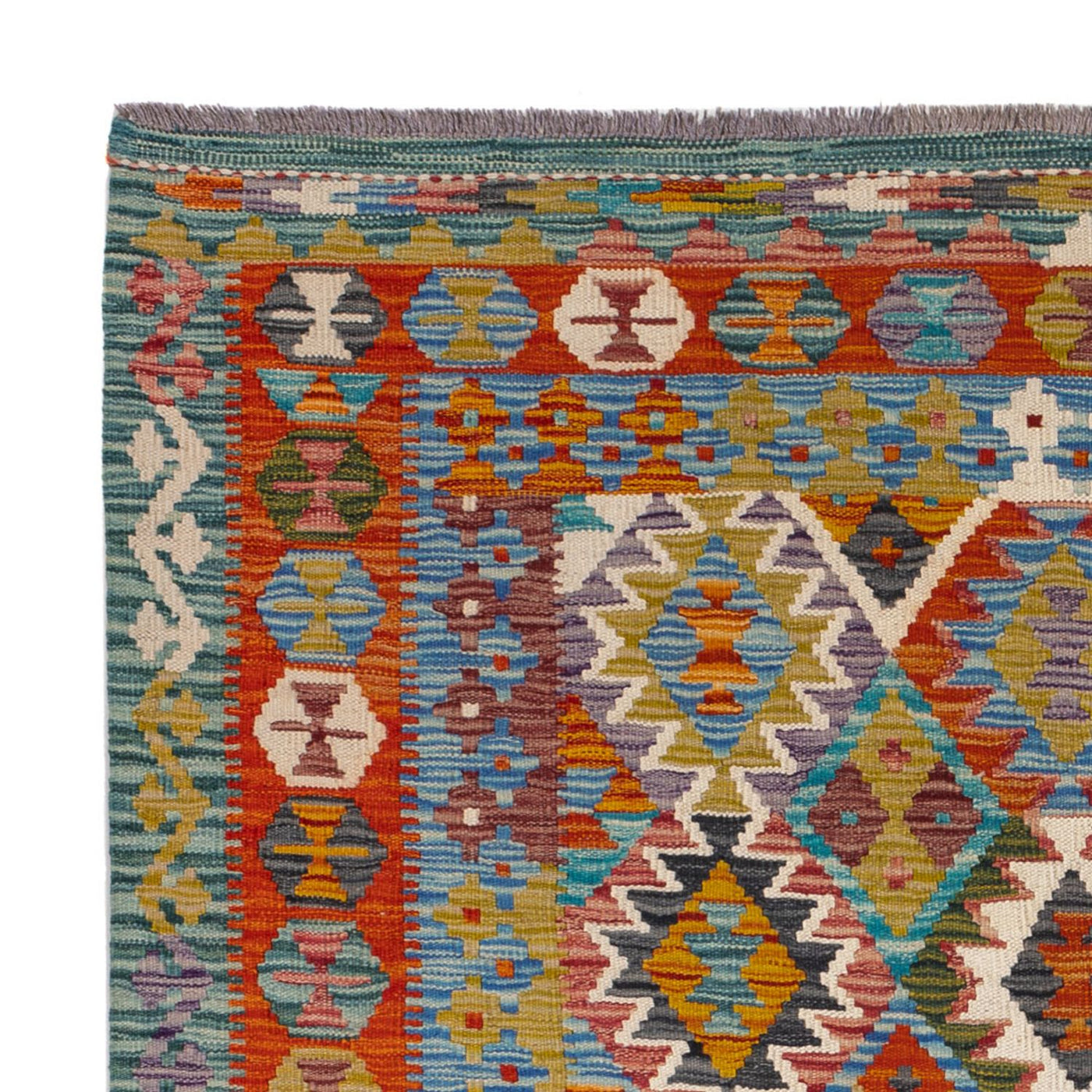 Kilim Maimana Teppe 154x152cm - Ullteppe