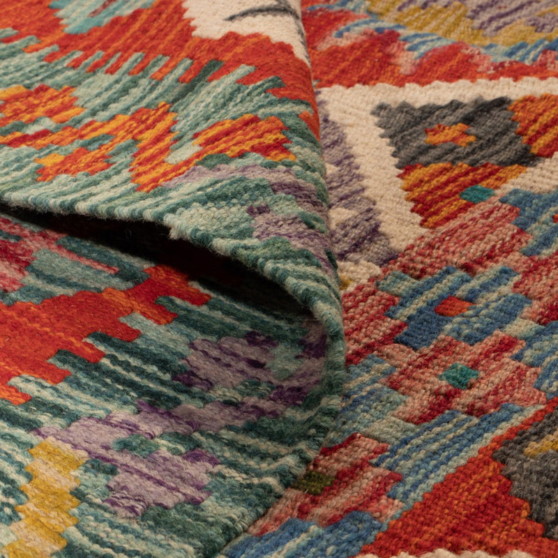 Kilim Maimana Teppe 154x152cm - Ullteppe