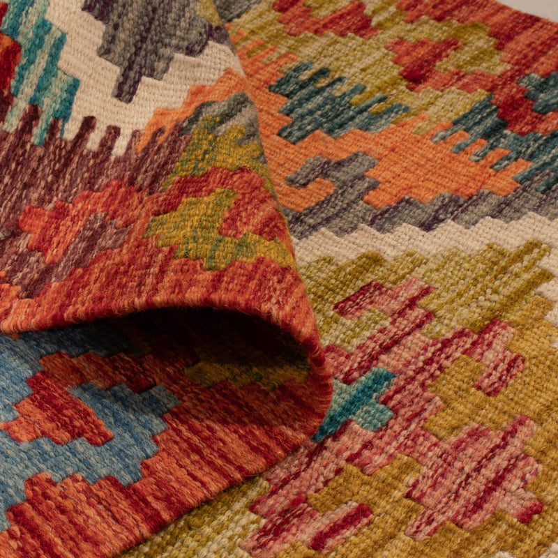Kilim Maimana Teppe 127x82cm - Ullteppe