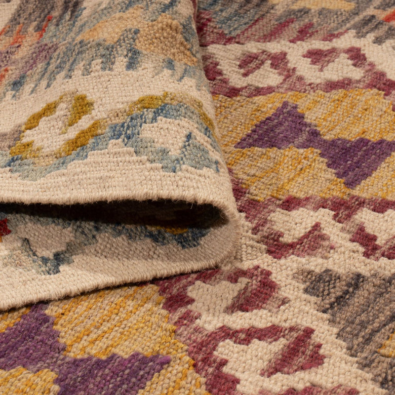 Kilim Maimana Teppe 301x79cm - Ullteppe