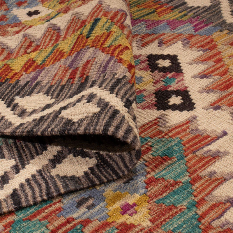 Kilim Maimana Teppe 295x85cm - Ullteppe