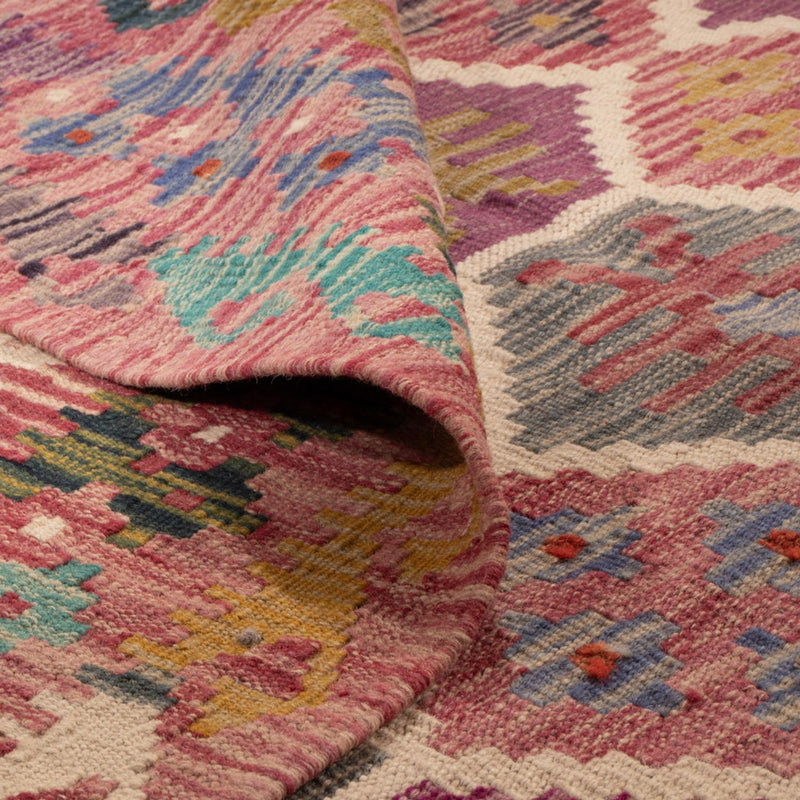 Kilim Maimana Teppe 254x177cm - Ullteppe