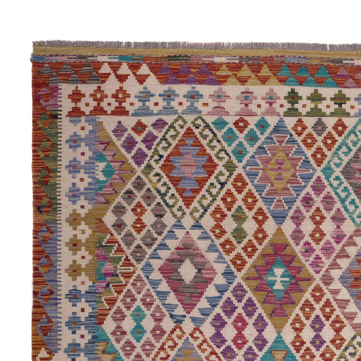 Kilim Maimana Teppe 204x246cm - Ullteppe
