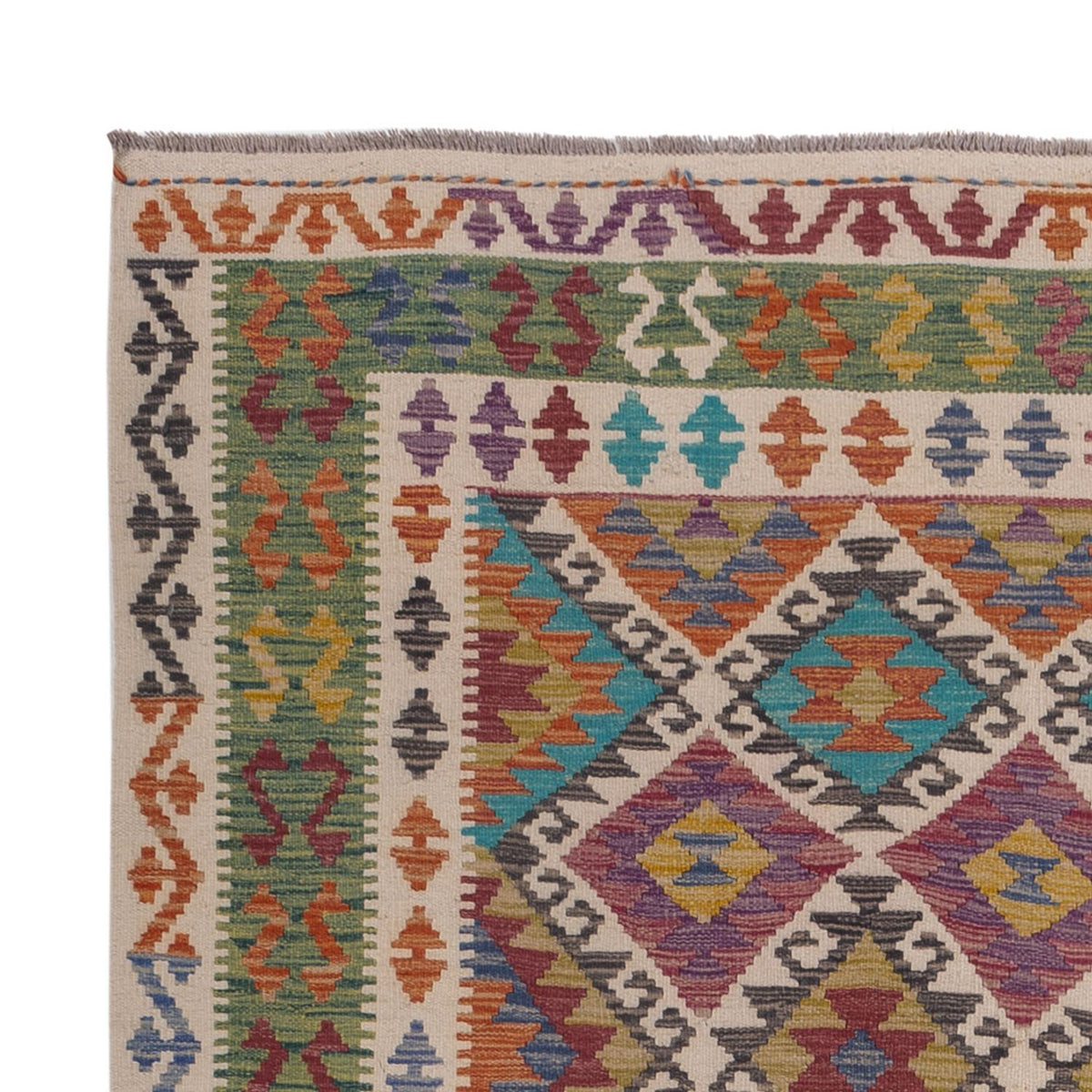 Kilim Maimana Teppe 196x305cm - Ullteppe