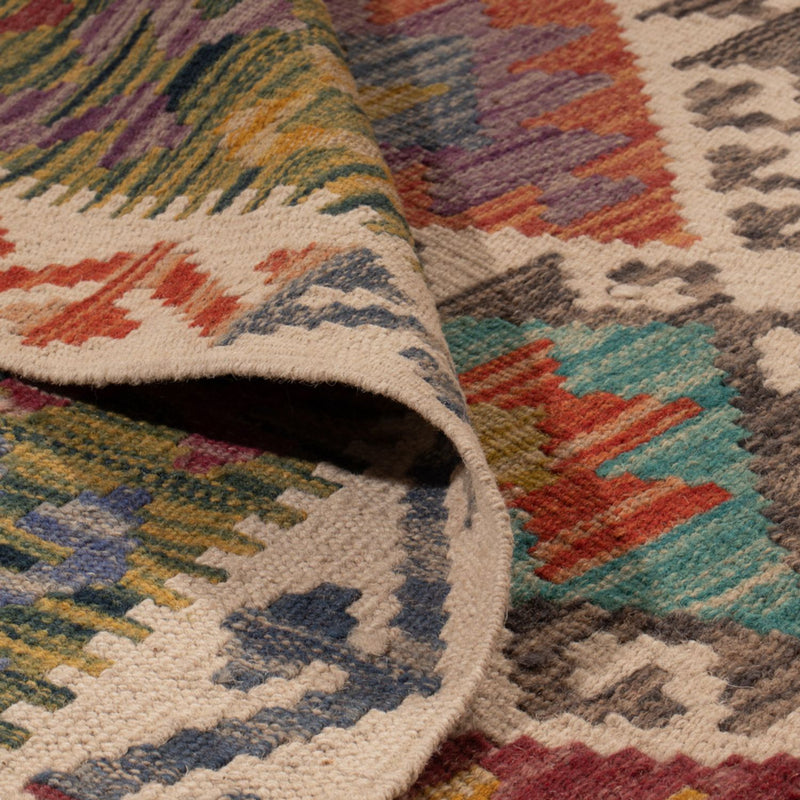 Kilim Maimana Teppe 196x305cm - Ullteppe