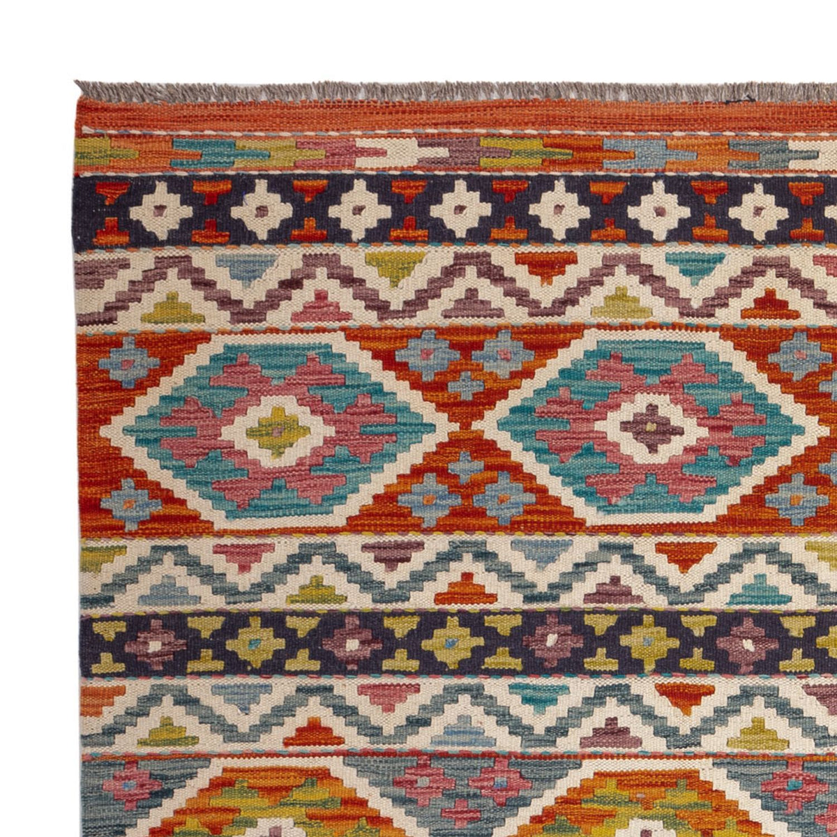 Kilim Maimana Teppe 154x197cm - Ullteppe