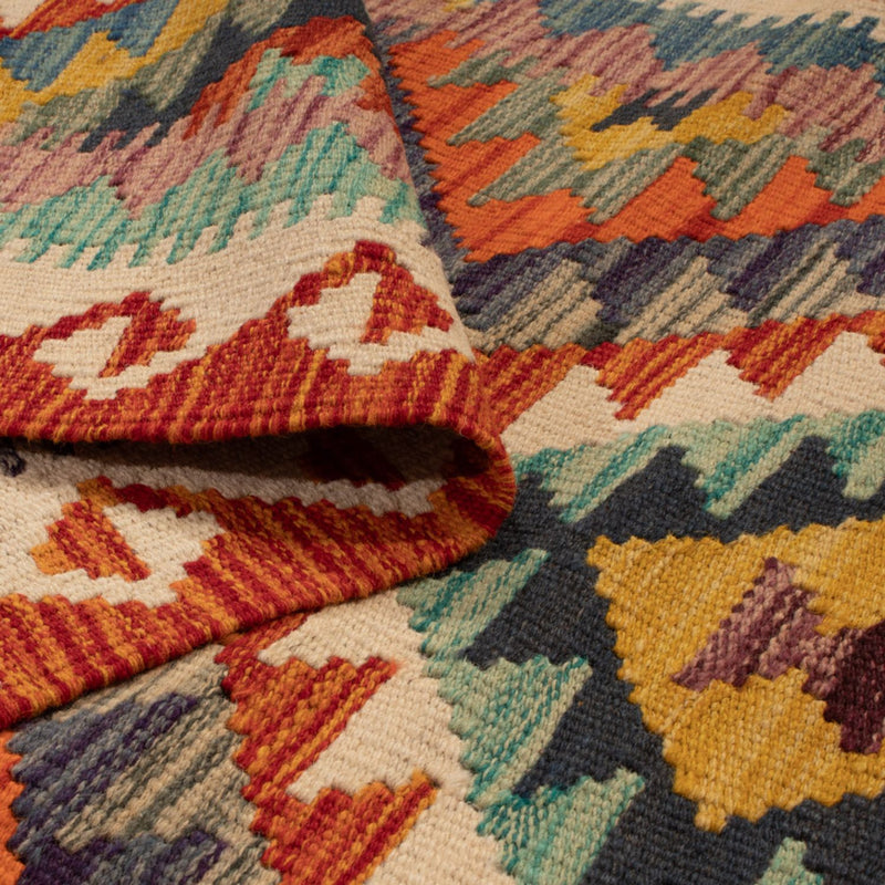 Kilim Maimana Teppe 87x233cm - Ullteppe