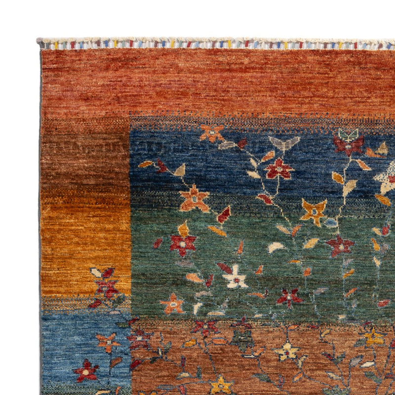 Gabbeh teppe - Loribaft persisk teppe - 193 x 158 cm - flerfarget