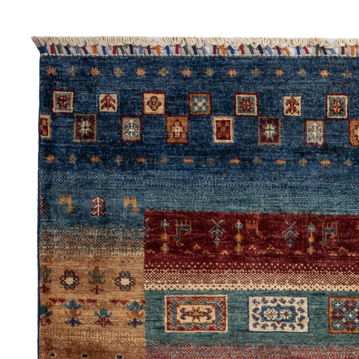 Loribaft Teppe 131x183cm - Perserteppich Wollteppich