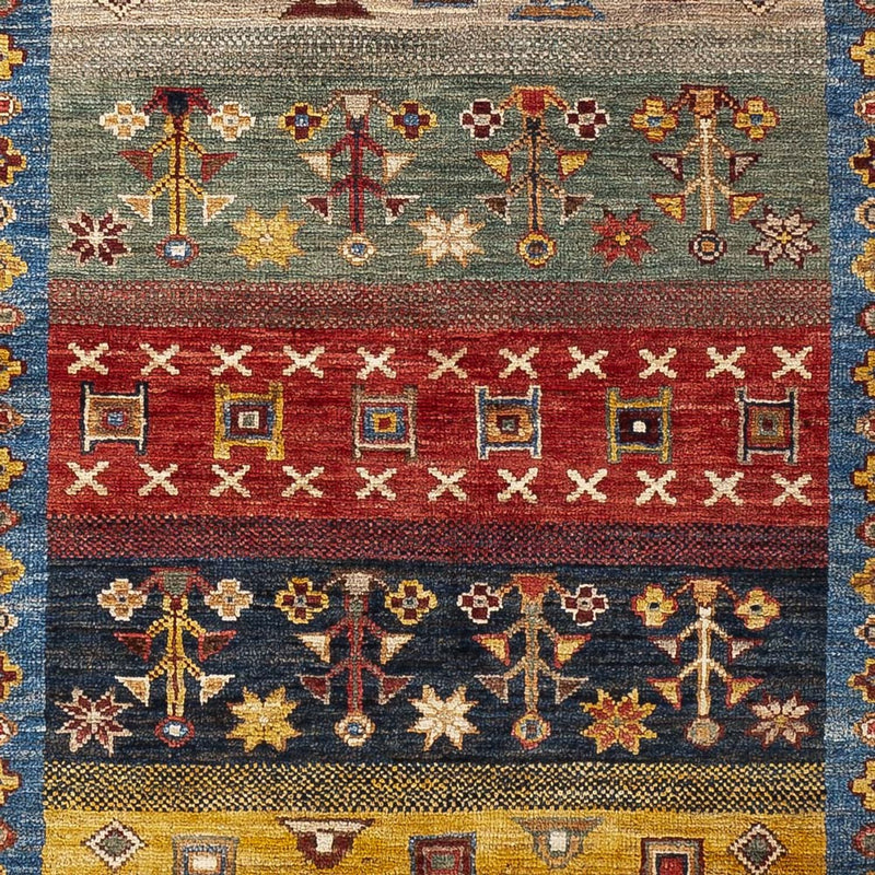 Loribaft Teppe 105x148cm - Perserteppich Wollteppich