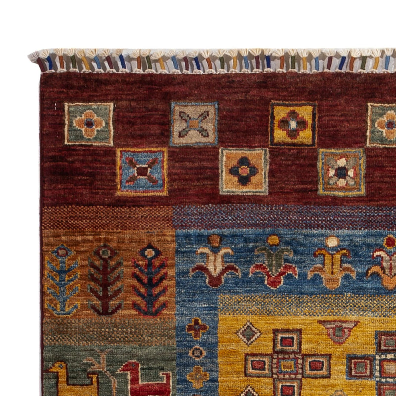 Loribaft Teppe 105x148cm - Perserteppich Wollteppich