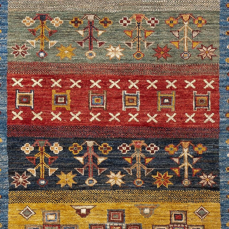 Loribaft Teppe 105x143cm - Perserteppich Wollteppich