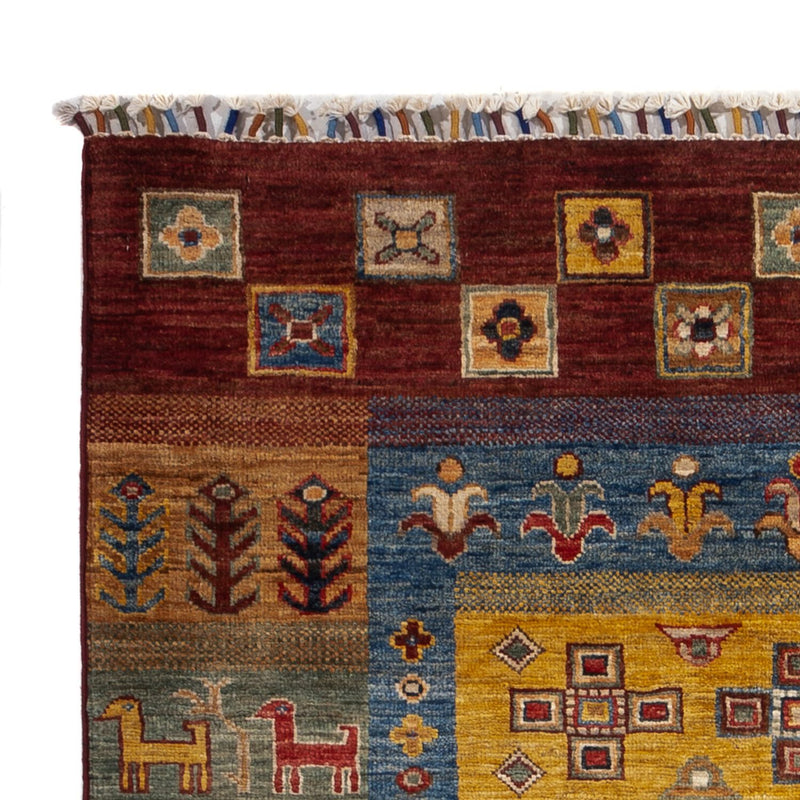 Loribaft Teppe 105x143cm - Perserteppich Wollteppich