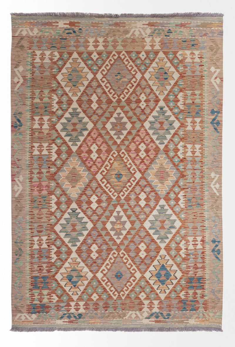 Kilim Maimana Teppe 193x137cm - Ullteppe