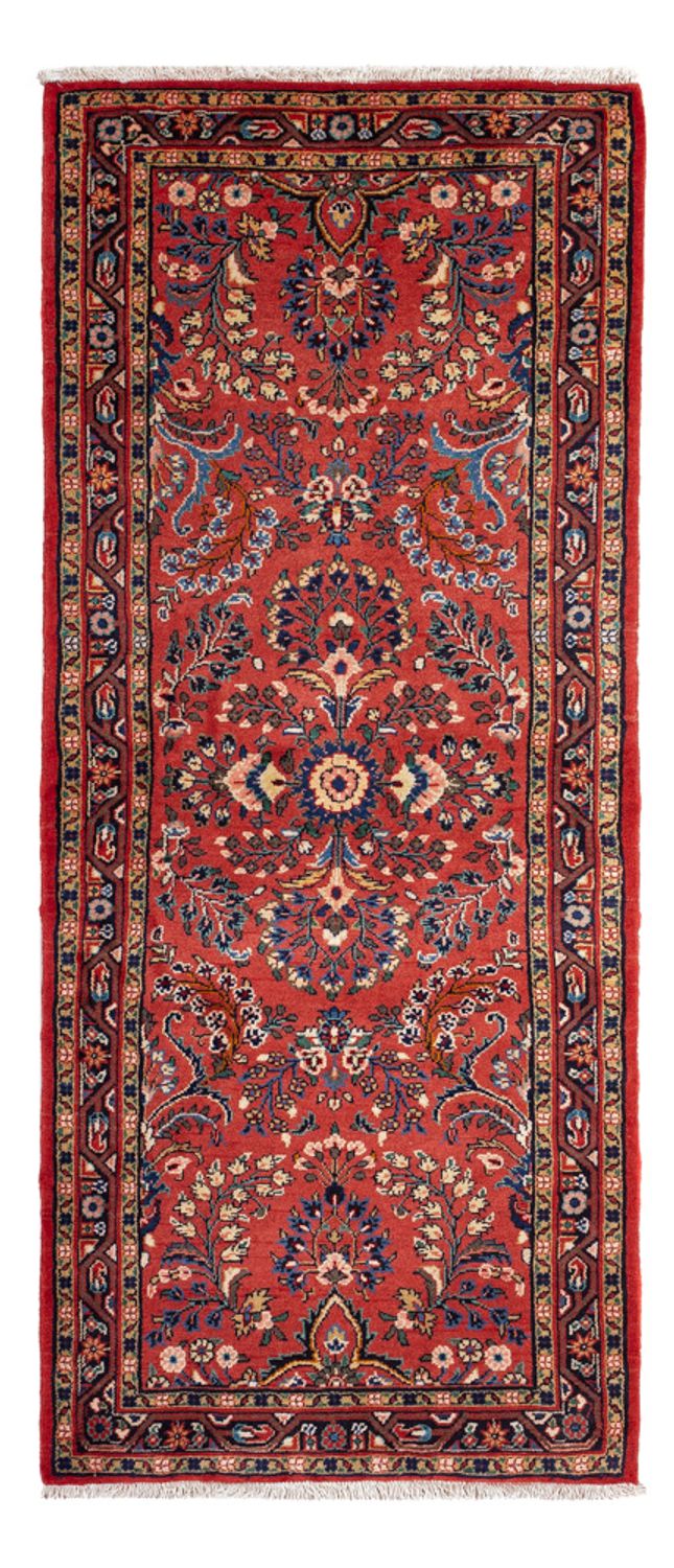 Løper Persisk teppe - Nomadisk - 197 x 80 cm - rød
