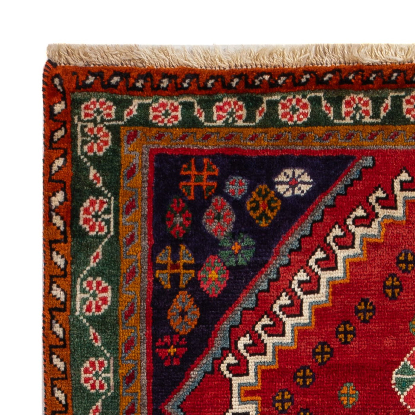 Qashqai Teppe 128x94cm - Persisk teppe