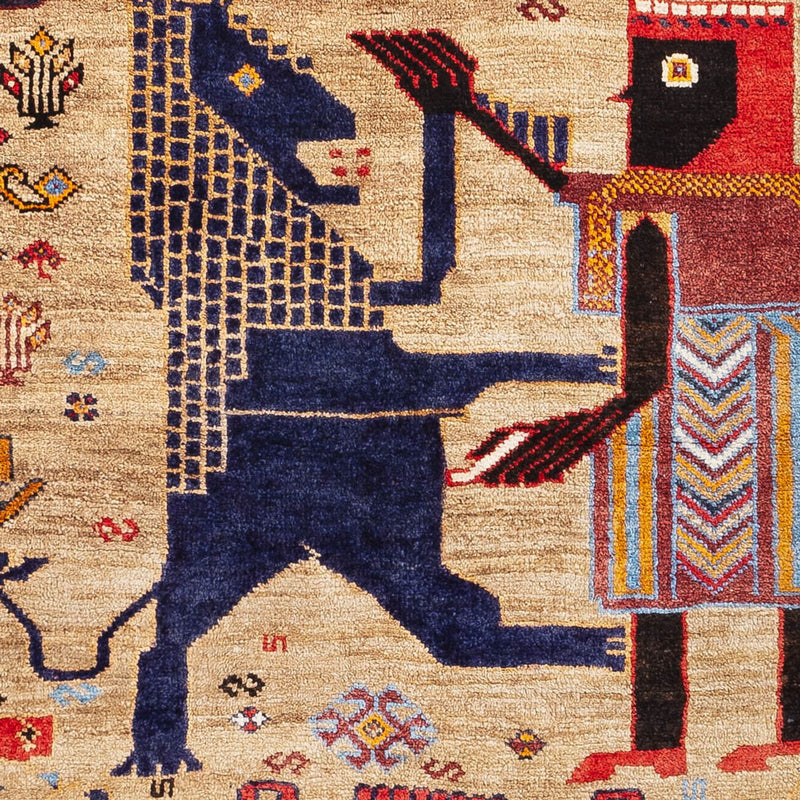 Qashqai Teppe 113x157cm - Persisk teppe