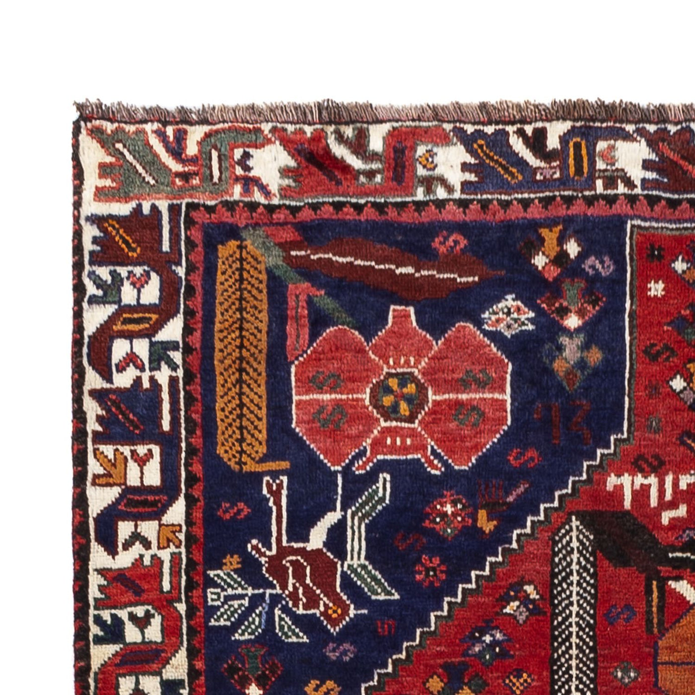 Qashqai Teppe 245x156cm - Persisk teppe