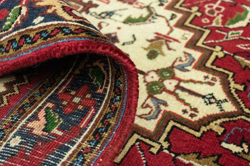 Persisk teppe - Nomadisk - 143 x 100 cm - rød