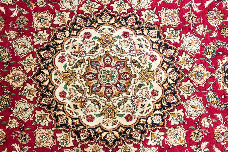 Persisk teppe - Tabriz - Premium - 264 x 249 cm - rød