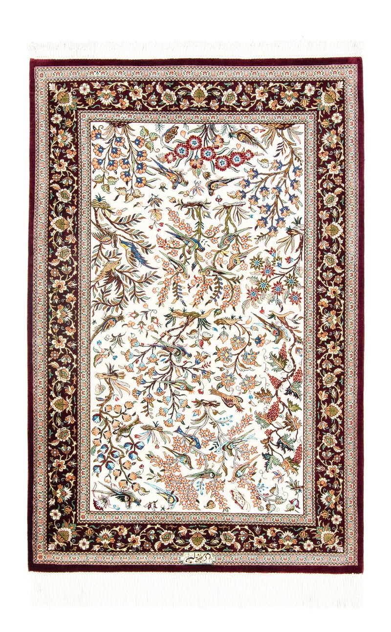 Qom silke Teppe 80x123cm - Persisk teppe