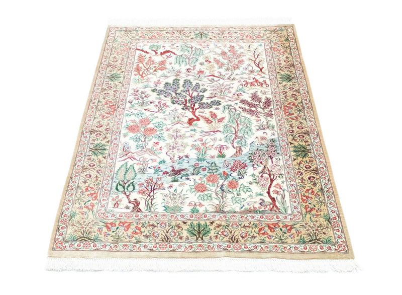 Qom silke Teppe 122x80cm - Persisk teppe