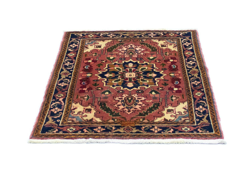 Persisk teppe - Nomadisk - 113 x 84 cm - lys rød
