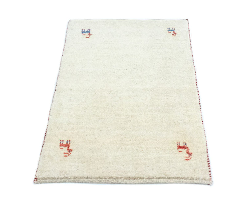 Persisk Gabbeh Teppe 90x60cm - Perserteppich Wollteppich