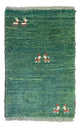 Persisk Gabbeh Teppe 90x60cm - Perserteppich Wollteppich