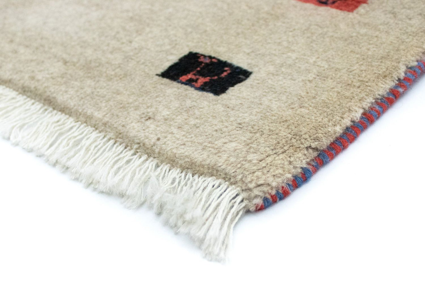 Persisk Gabbeh Teppe 128x73cm - Perserteppich Wollteppich