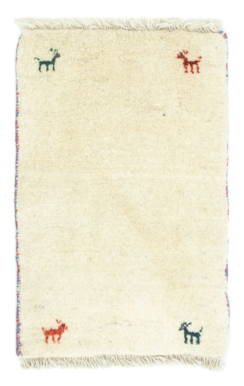 Persisk Gabbeh Teppe 60x40cm - Perserteppich Wollteppich