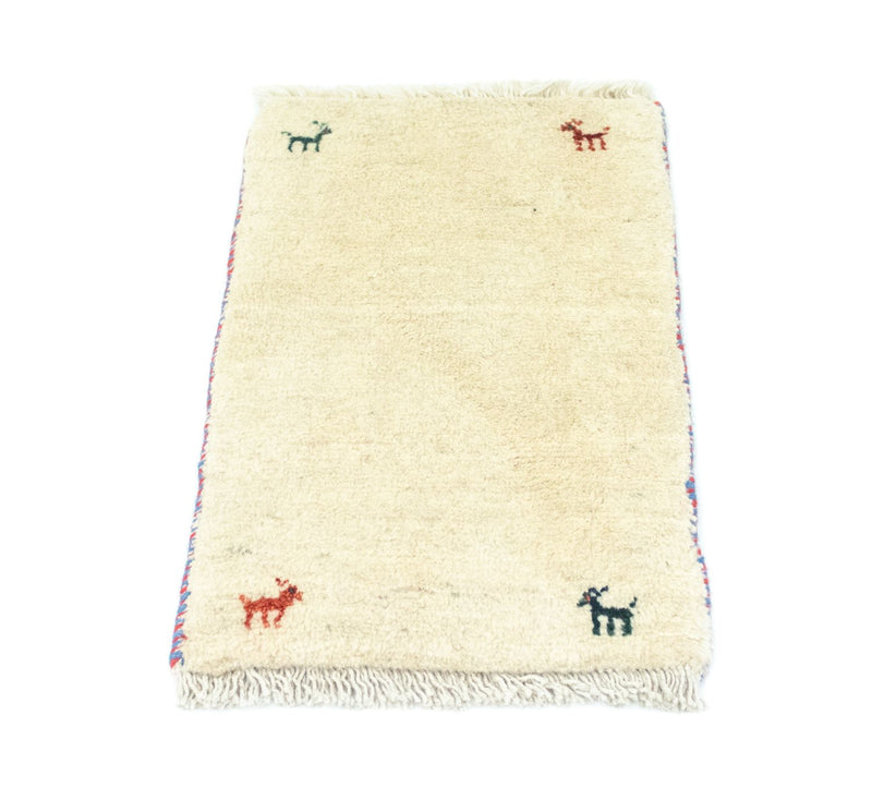 Persisk Gabbeh Teppe 60x40cm - Perserteppich Wollteppich