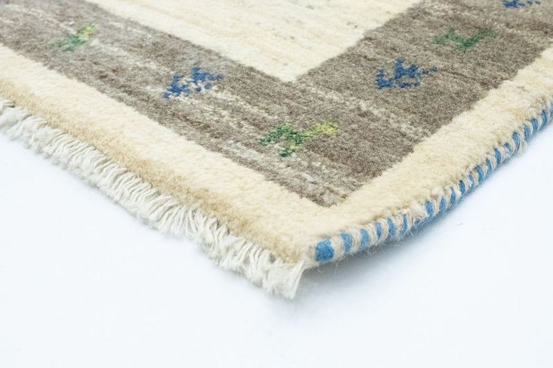 Persisk Gabbeh Teppe 88x67cm - Perserteppich Wollteppich