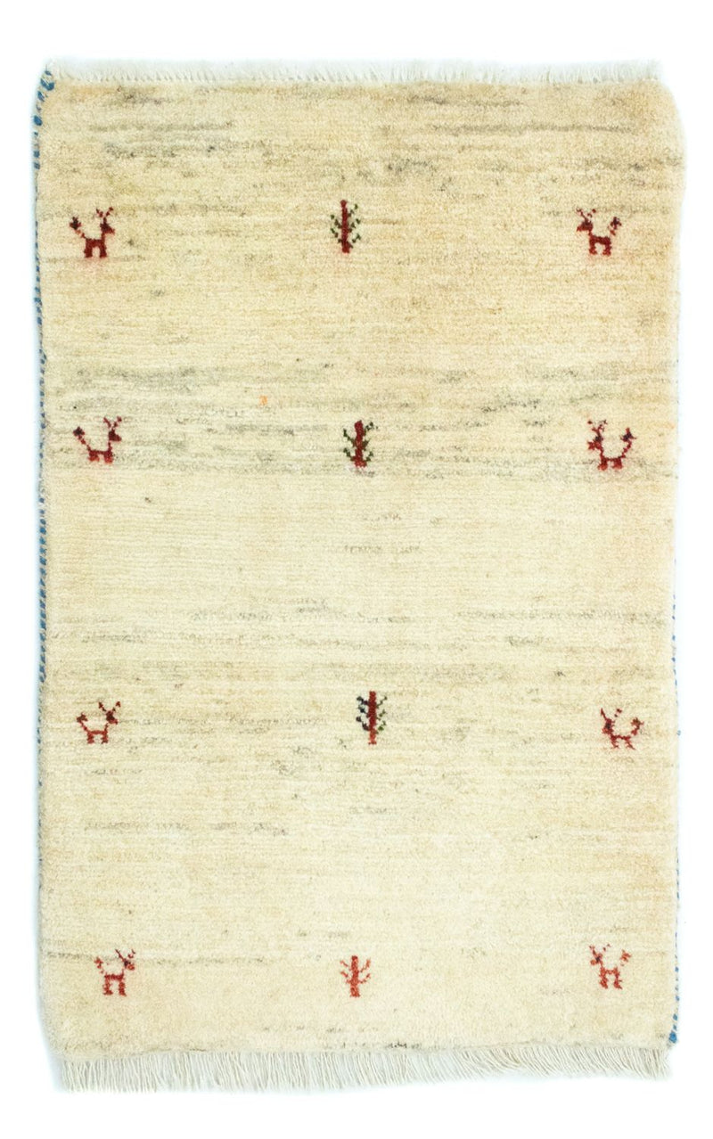 Persisk Gabbeh Teppe 59x90cm - Perserteppich Wollteppich