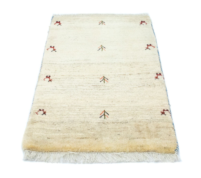 Persisk Gabbeh Teppe 92x58cm - Perserteppich Wollteppich